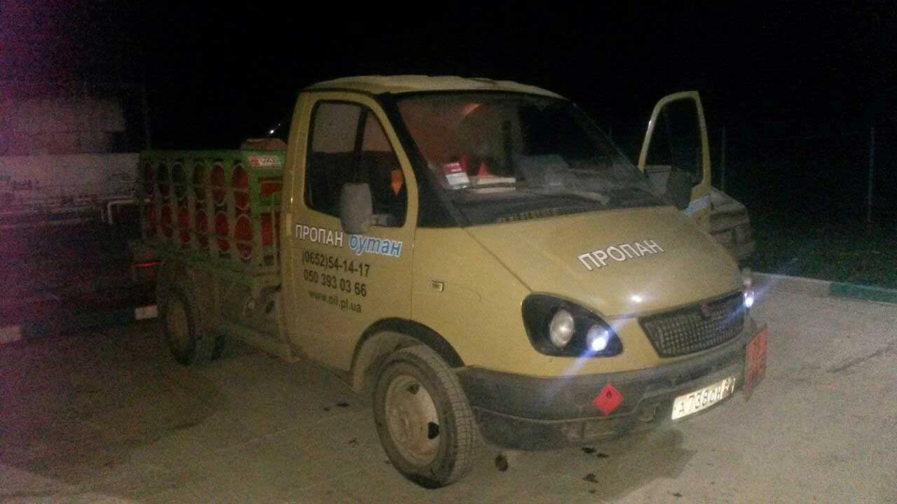 Пример установки на Газовоз Газель Бизнес